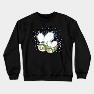 Bee Bee Pacifier Baby Shower Gift For Women Crewneck Sweatshirt